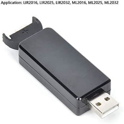 Chargeur de Batterie Bouton USB, régénérateur de Piles Bouton avec Voyant  Lumineux 3.6V pour Batterie Rechargeable LIR2032 LIR[108] - Cdiscount  Bricolage