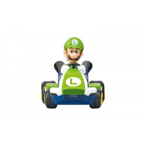 Voiture télécommandée : Luigi - Mario Kart Mini RC