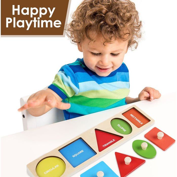 Puzzles à encastrer en bois, puzzles en bois pour enfants de 1 à 3 ans ...