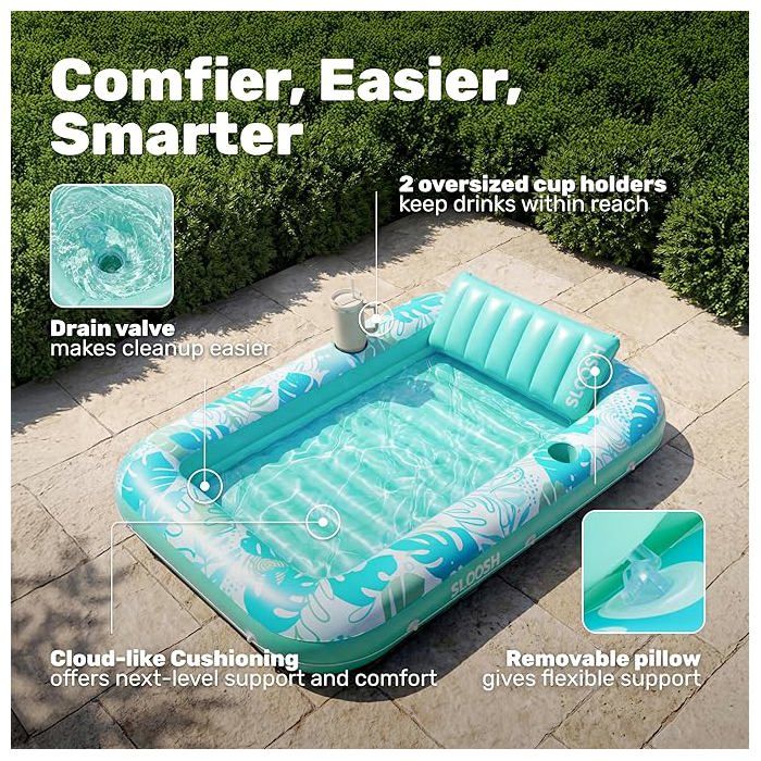 Matelas gonflable pour piscine et plage - N/A - 0.00