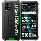 Blackview BV4800 Pro Téléphone Portable Incassable 6,56" (4+8)Go+128Go Smartphone Android 14 5180mAh 16MP,Dual SIM,NFC - Vert