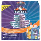ELMER'S Kit Slime couleur changeante, 2 flacons de colle à couleur changeante (147 ml), 2 flacons de liquide magique (68 ml)