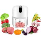 TALZOV Hachoir à viande - PRESOMA - Rechargeable USB - Capacité 250 ml - 3 Lames en Acier Inoxydable