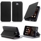 XEPTIO Etui coque Huawei Y5 II 4G 2016 noir - Housse pochette