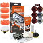 YWEI OPI12362-ACCESSOIRE DE MASSE,Kit de cire pour réparation de phares de voiture, polissage, restauration, anti-rayures, rénovation,