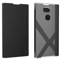 Mfx Etui Folio Case Noir pour Sony Xperia XA2