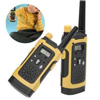 Talkie Walkie pour Enfants,Facile à porter Utilisez une portée de 200 à 300 mètres Jouet talkie-walkie HB007