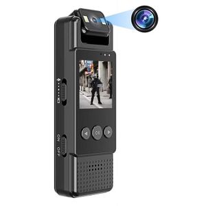 CAMÉRA MINIATURE Caméscope Portable WiFi avec Vision Nocturne Mini Caméra d'action 1080P Enregistreur pour Conférence, sports de plein air