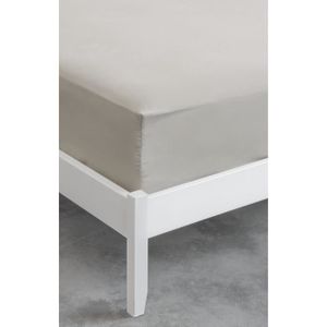 Beige Bolin Bolon Drap housse pour lit 80 x 130 cm 100 % coton 
