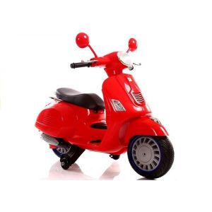 MOTO - SCOOTER Scooter électrique pour bébé - VESPA - Rouge - 2 m