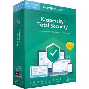 ANTIVIRUS Kaspersky Total Security 2019 (5 Postes / 2 Ans)