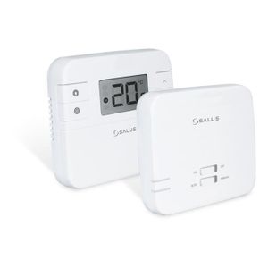THERMOSTAT D'AMBIANCE Thermostat programmable connecté sans fil et unité de réception Salus RT310i