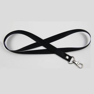 Plastique Breakaway//boucle de ceinture pour sangle de cou Lanyard ID Badge Tag Noir