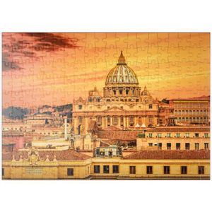 PUZZLE Ville Du Vatican, Rome - Premium 200 Pièces Puzzle