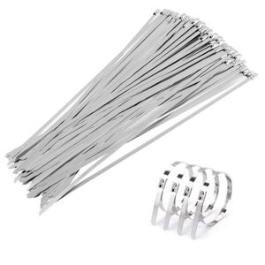 Lot de 25/ attaches de c/âbles Gocableties en acier inoxydable de qualit/é sup/érieure/ Attaches de qualit/é marine 316 sup/érieure 150/ mm x 4,6/ mm/