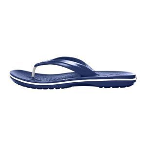 TONG Tongs CROCS Crocband Flip navy - Mixte - Bleu - Taille Large