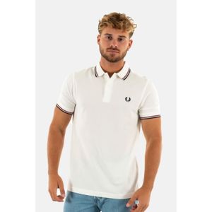 POLO polos fred perry mm3600 t60 snwht/bred/nvy