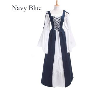 DÉGUISEMENT - PANOPLIE Robe Médiévale Femme Renaissance Costume - Bleu