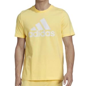 T-SHIRT T-shirt Jaune Homme Adidas M Bl Sj T
