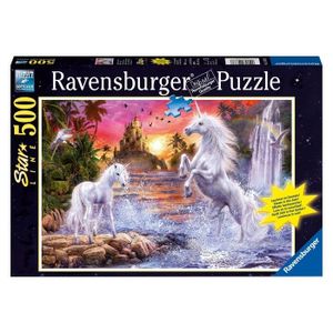PUZZLE Puzzle Ravensburger Belles Licornes 500 pièces - F
