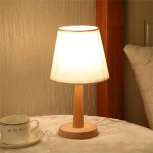 Lampe touch blanc/naturel en bois et tissus TUCHY : : Autres