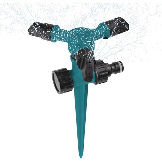 Arroseurs rotatifs réglables, système d'irrigation à 360 degrés, étanche, arrose