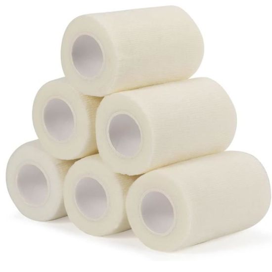 Sagafly Bandage Autoadhésif cohésifs Bandes 7,5 cm x 4,5 m, 6 Rouleaux Bandage Medical Elastique Bandage Animal Sports Bande pour les Premiers Soins, les Sports, les Chevaux, les Chiens (Rouge Sagafly Bandage Autoadhésif cohésifs Bandes 7,5 cm x 4,5 m, 6 Rouleaux Bandage Medical Elastique Bandage Animal Sports Bande pour les Premiers Soins, les Sports, les Chevaux, les Chiens (Rouge