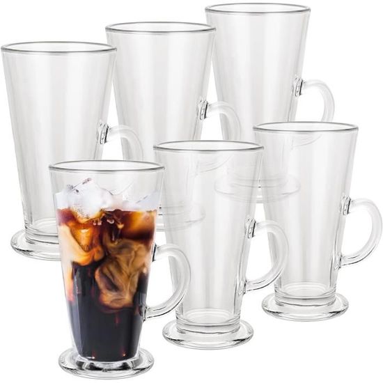 Achat Set de 2 Tasses en Verre en gros