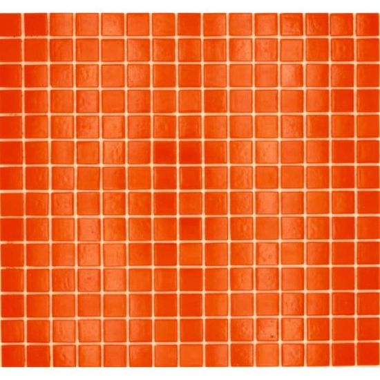 Mosaïque En Verre Carrelage Delight Rouge-Orange Mix