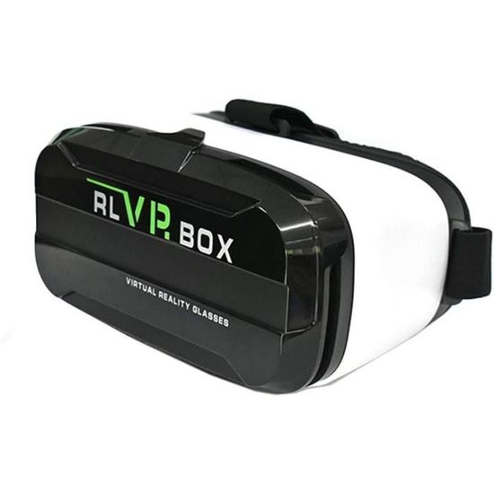 Casque Réalité Virtuelle XWP Pour Smartphone 4.7 à 6.8 Pouces - Lentilles Réglables, Pour Jeux, Films 3D, VR - 4