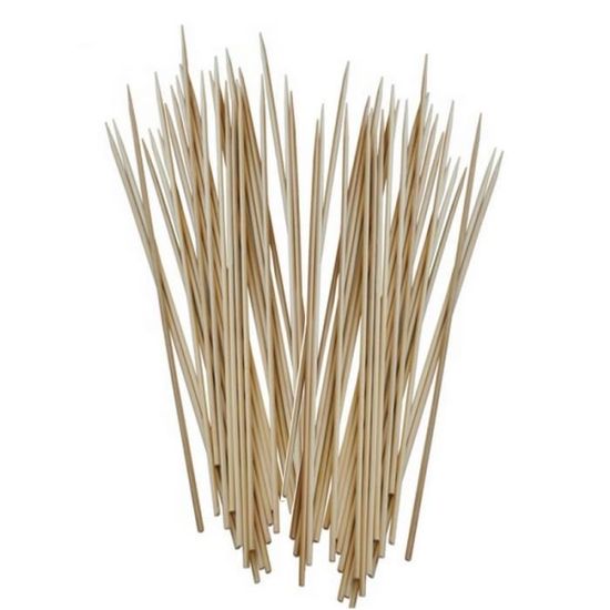 HK17096-Brochettes De Barbecue En Acier Inoxydable. Réutilisables. Pour