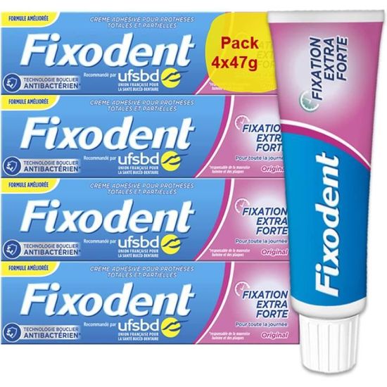 Colle Dentaire Extra Forte Polident Original, Crème Fixative Extra — free download