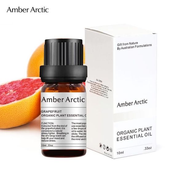 Amber Arctic 10ml huile essentielle de pamplemousse - Huiles de pamplemousse aromathérapie pure pour diffuseur