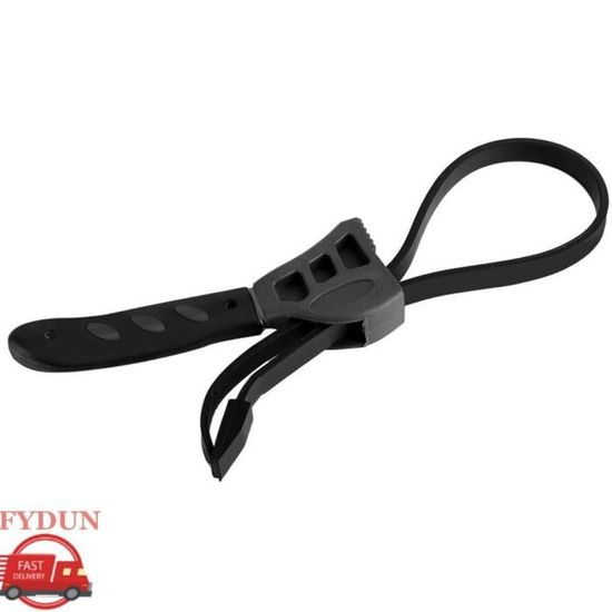 YWBL-WH Clé à Sangle En Caoutchouc Réglable, Clé à Courroie De 50cm