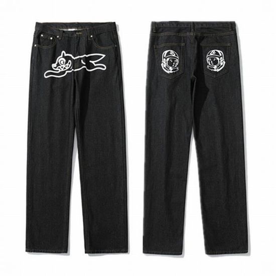 ECELEN 2022 Ropa chien imprimé Streetwear hommes Hip Hop Baggy jean pantalon Y2K vêtements droit ample Goth Denim pantalon