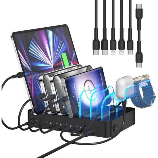 Kalea Informatique : Station De Charge USB 20 Ports (96W) + Hub 2.0