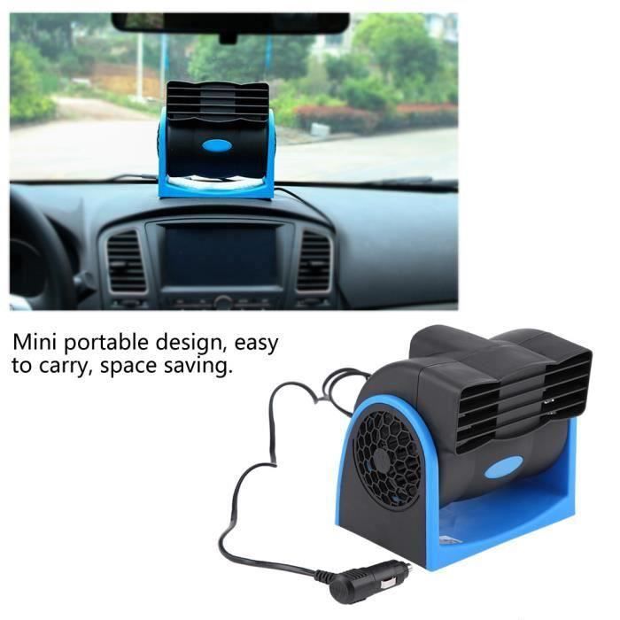 TK 12V Mini climatiseur de Refroidisseur d\'air silencieux de vitesse réglable de ventilateurvéhicule automatique de voiture HAN