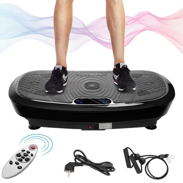 Plateforme Vibrante Oscillante Plate-Forme Vibration Fitness Appareil Massage 3D