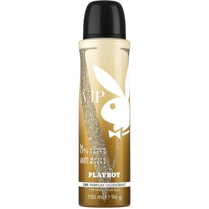 PLAYBOY - Déodorant - VIP - Pour Elle - 150ml
