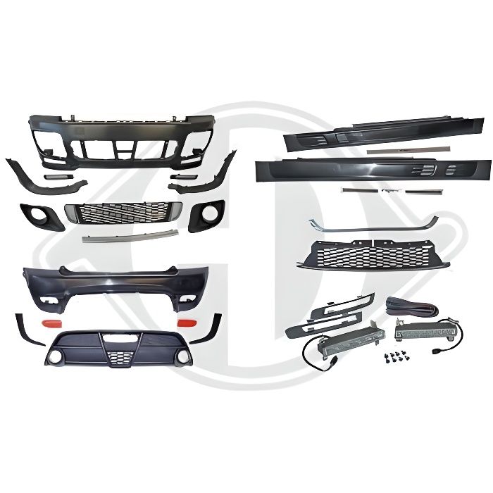 1206550 , Pare-choc Avant et Arrière pour BMW Mini Cooper S - JCW de type R26 de 2006 a 2010