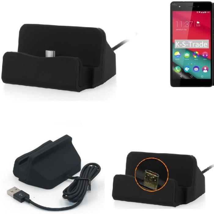 Station d'accueil Micro USB pour Wiko Pulp Fab 4G chargeur support de charge bureau