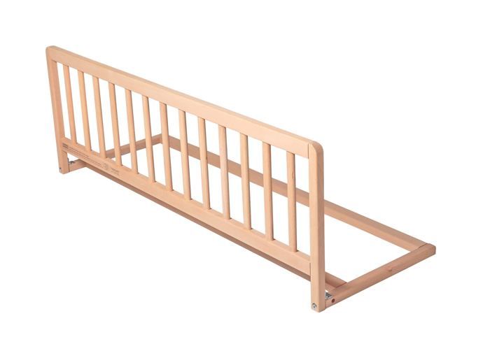 Safetots Barrière de Lit en Bois Naturel