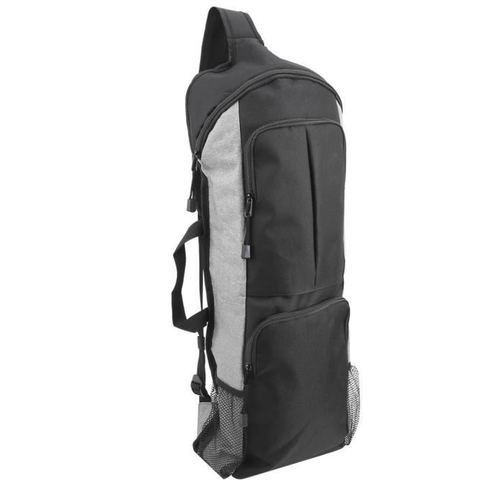 Atyhao Sac de yoga multifonction Sac de tapis de yoga multifonction Sac à dos de gymnastique Sac de yoga de grande capacité Sac à