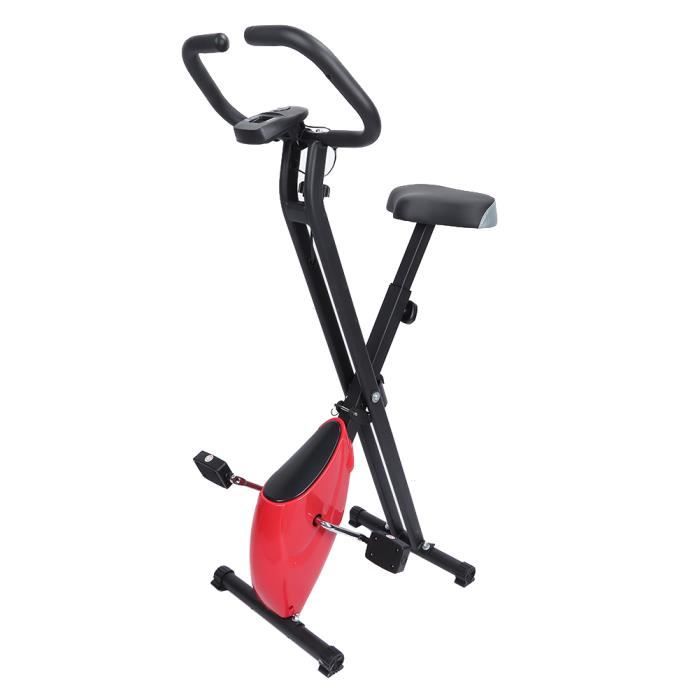 Xilisa® vélo d'exercice pliant Machine stationnaire pliante de vélo d'exercice réglable -Rentable