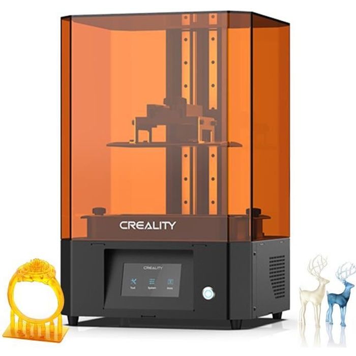 Creality LD-006 Imprimante 3D en résine LCD Photocuring UV 192x120x250mm Taille d'impression Matrice d'écran monochrome 4K Source UV