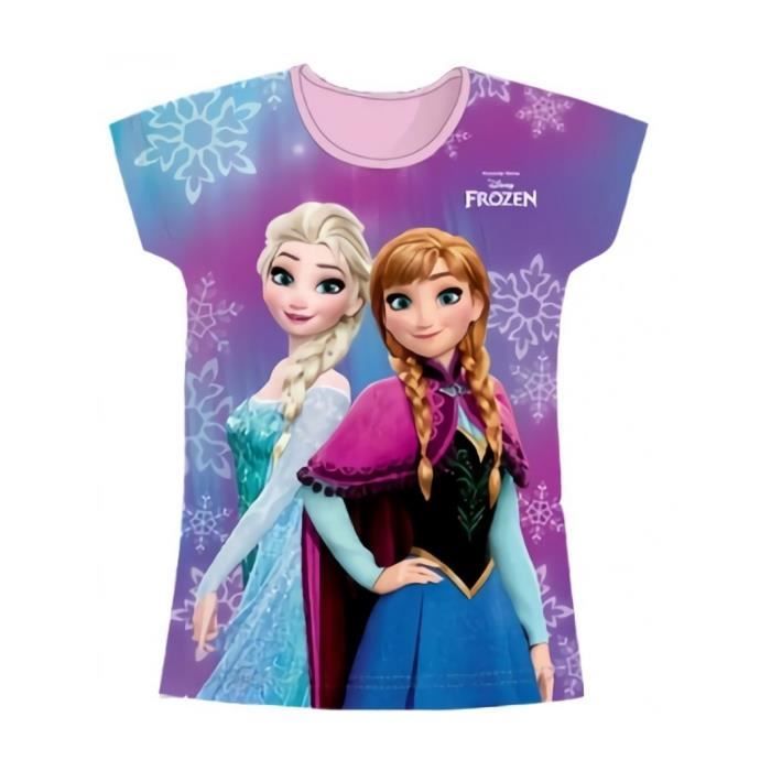 T-Shirt manches courtes La Reine des Neiges