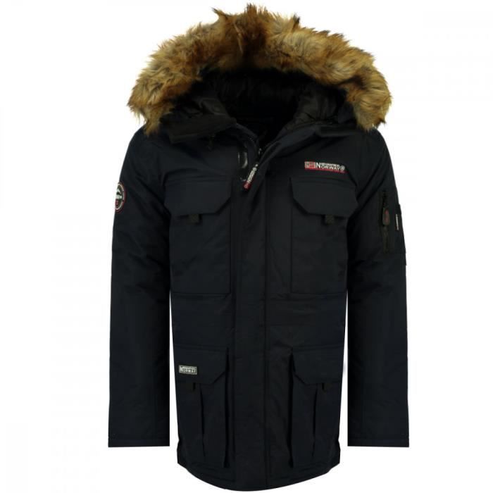 Parka noir femme Geographical Norway Alpes