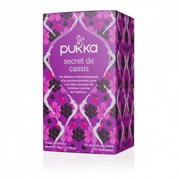 Pukka Tisane Ayurvédique Secret de Cassis Bio 20 sachets