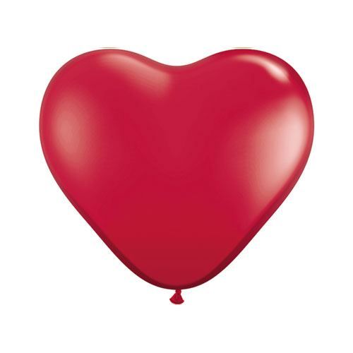 Ballon Coeur Rouge RubisRuby Red Ballon Taille …