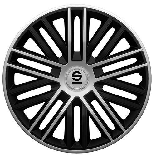 4 ENJOLIVEURS 14'' BERGAMO NOIR - ARGENT